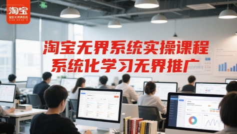 淘宝无界系统实操课程，系统化学习无界推广-Zv头条
