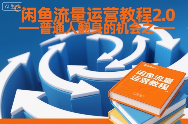 闲鱼流量运营教程2.0——普通人翻身的机会之一-站长V课