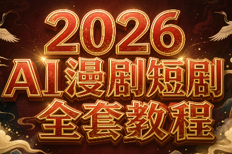 2026Ai漫剧短剧全套教程-站长V课