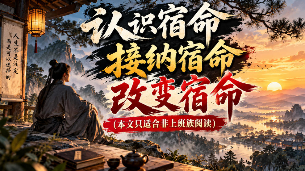 某公众号付费文章：认识宿命，接纳宿命，改变宿命(本文只适合非上班族阅读)-站长V课