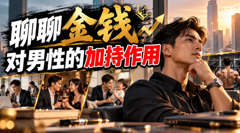某公众号付费文章：聊聊金钱对男性的加持作用-站长V课