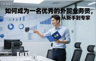 如何成为一名优秀的外贸业务员,从新手到专家-站长V课