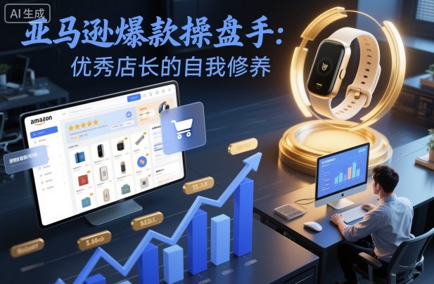 亚马逊爆款操盘手：优秀店长的自我修养-站长V课