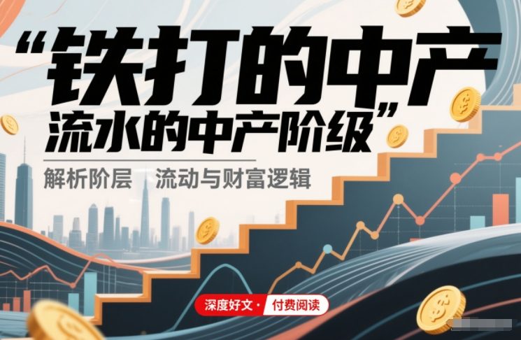 付费文章：铁打的中产，流水的中产阶级-站长V课