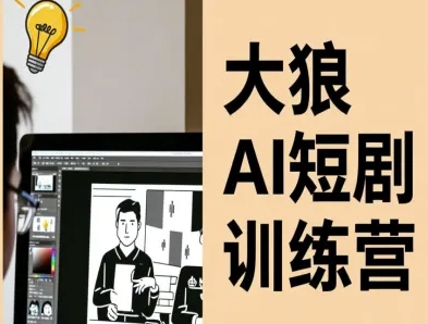大狼AI短剧训练营-短剧课程(更新中)-站长V课