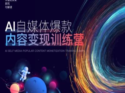 AI自媒体爆款内容变现训练营，20%底层逻辑，60%实操方法，20%案例拆解(即学即用)-Zv头条