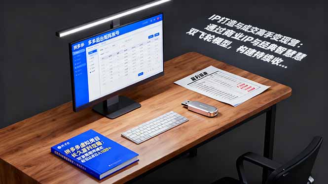IP打造与成交高手变现营:通过商业IP+经典智慧双飞轮模型 构建持续收钱系统-站长V课