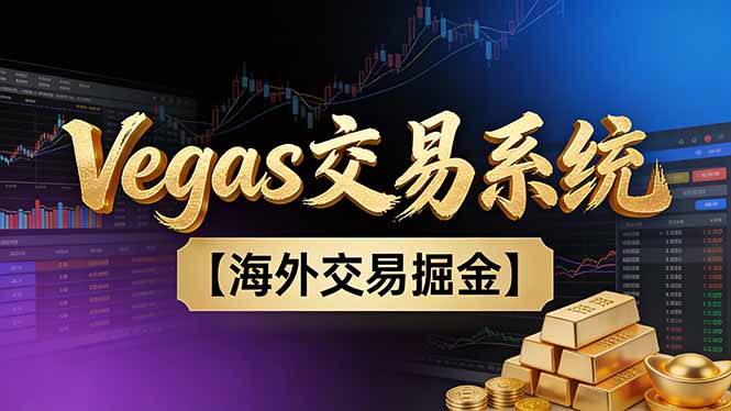 【普通人也可以成为操盘手第二期】Vegas交易技术+聪明软件，日赚50-100U-站长V课