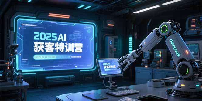 2025AI获客特训营，AI图文视频全制作，deepseek工具实操教学-Zv头条