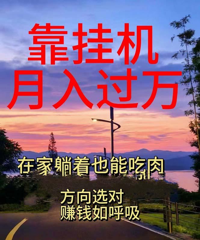 靠挂机，日入1000+，躺着也能吃肉，电脑手机都可挂-Zv头条