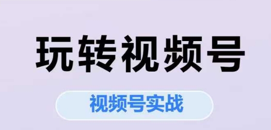 玩转视频号，视频号实战系列课-Zv头条