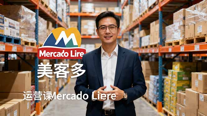 2025美客多Mercado Libre运营课：账号注册/产品上传/促销活动/自发货模式-站长V课
