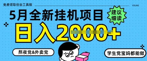 5月最新挂G项目8.0玩法，纯手机操作，稳稳日入1k+【揭秘】-Zv头条