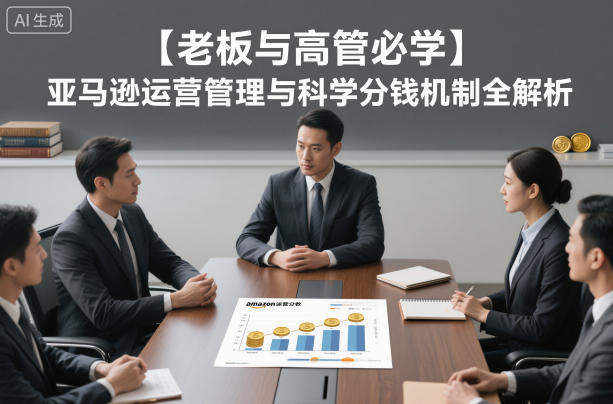 【老板与高管必学】亚马逊运营管理与科学分钱机制全解析-站长V课