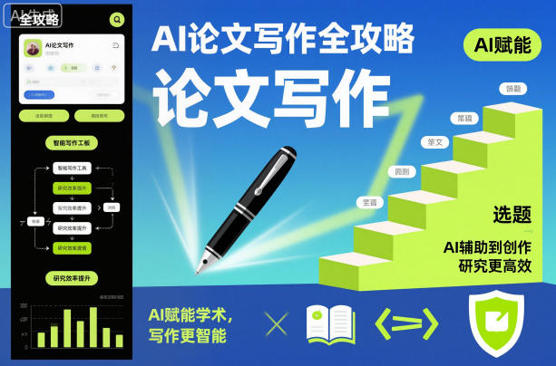 AI论文写作全攻略,AI赋能学术,写作更智能,研究更高效-站长V课
